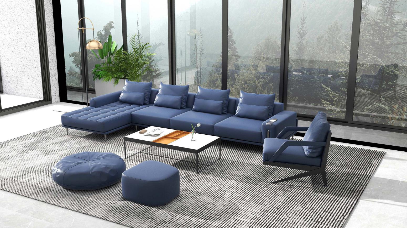 CBD家居Home Furniture产品《Black gold sofa HZ071》