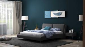 Product picture：Furniture factoryCBD家居Home Furnitureproduct name《Snow Leopard Home Bed Frame X075》议价