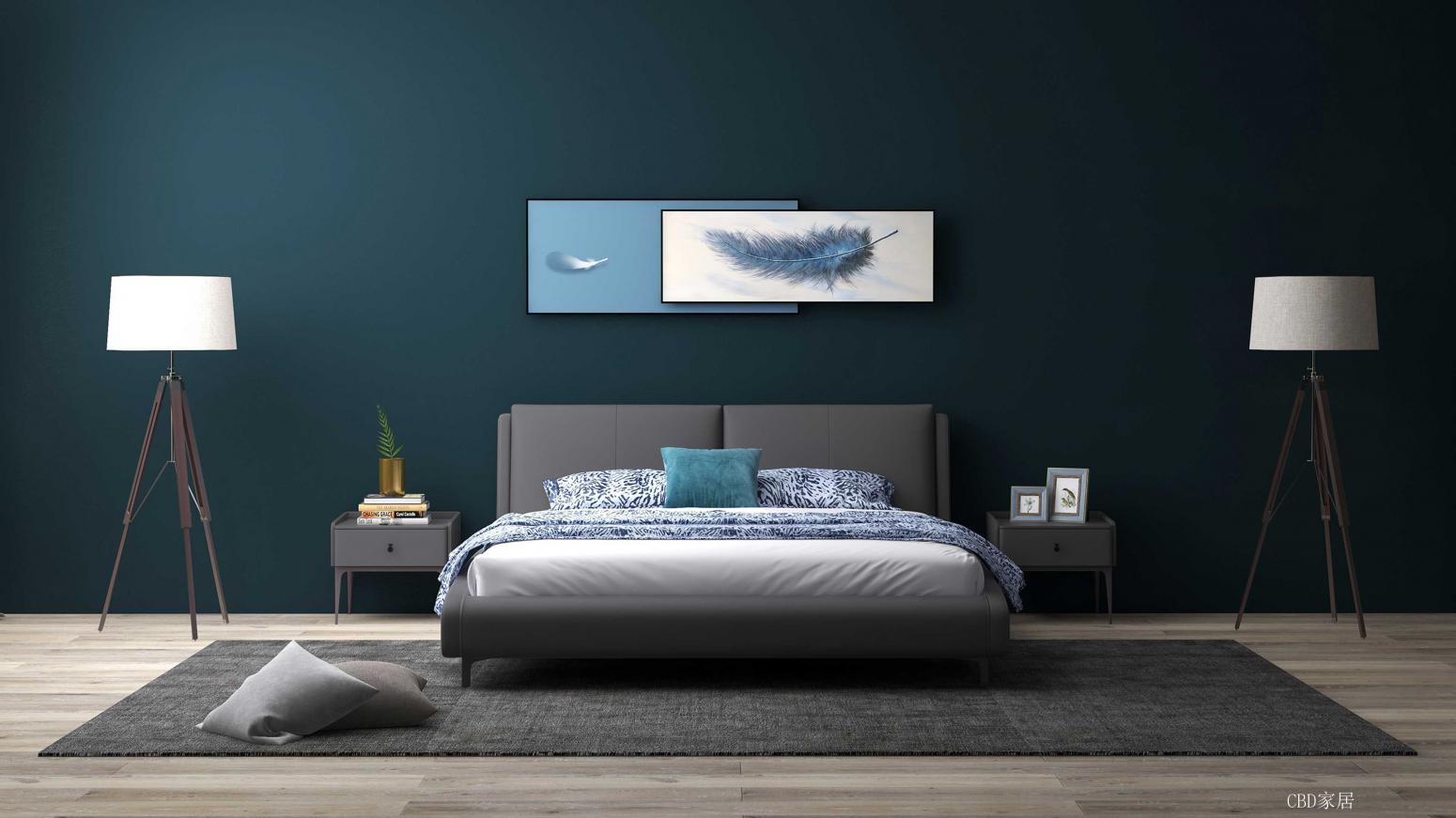 CBD家居Home FurnitureProduct《Snow Leopard Home Bed Frame X075》【图1】