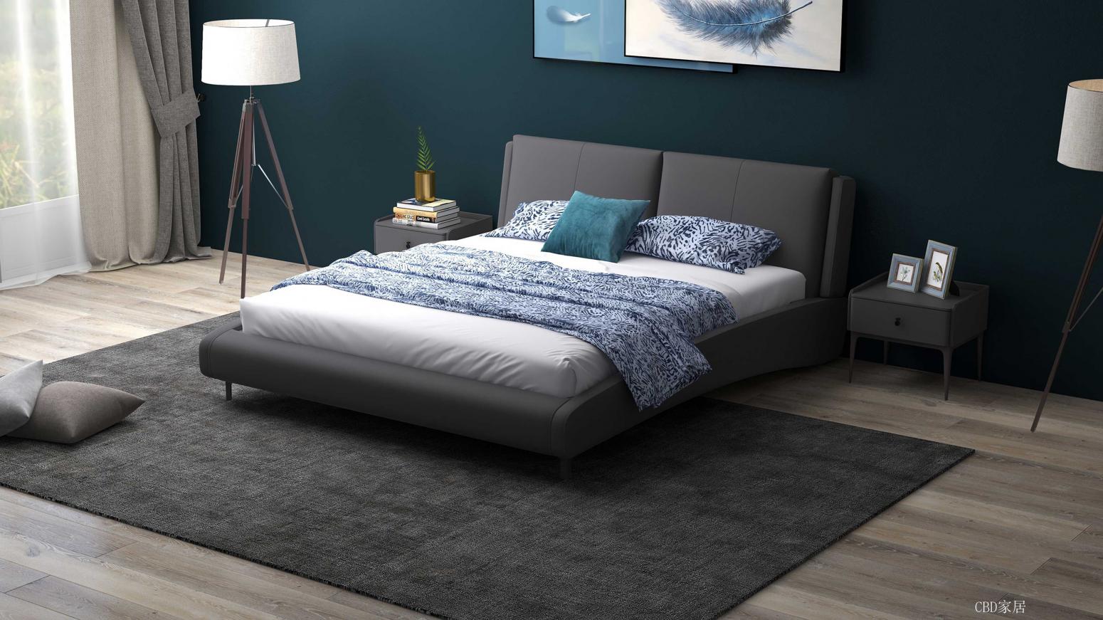 CBD家居Home FurnitureProduct《Snow Leopard Home Bed Frame X075》【图2】