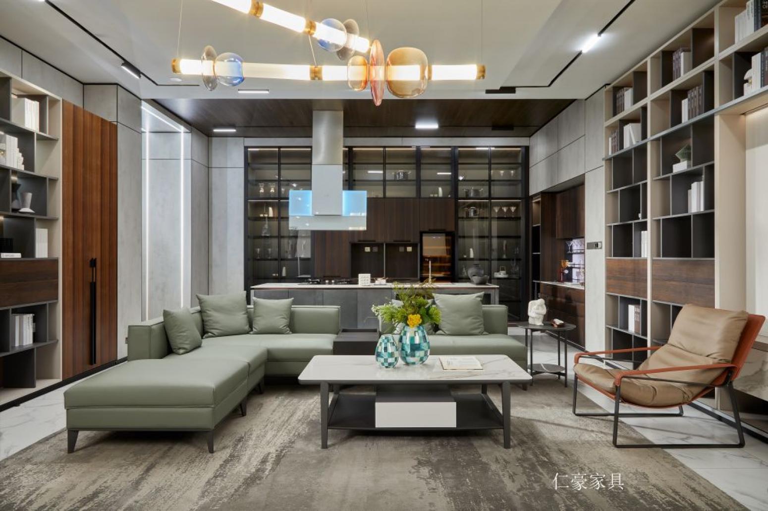 仁豪家具Home FurnitureProduct《Minimalist Elegance - Living Room Customization》【图4】