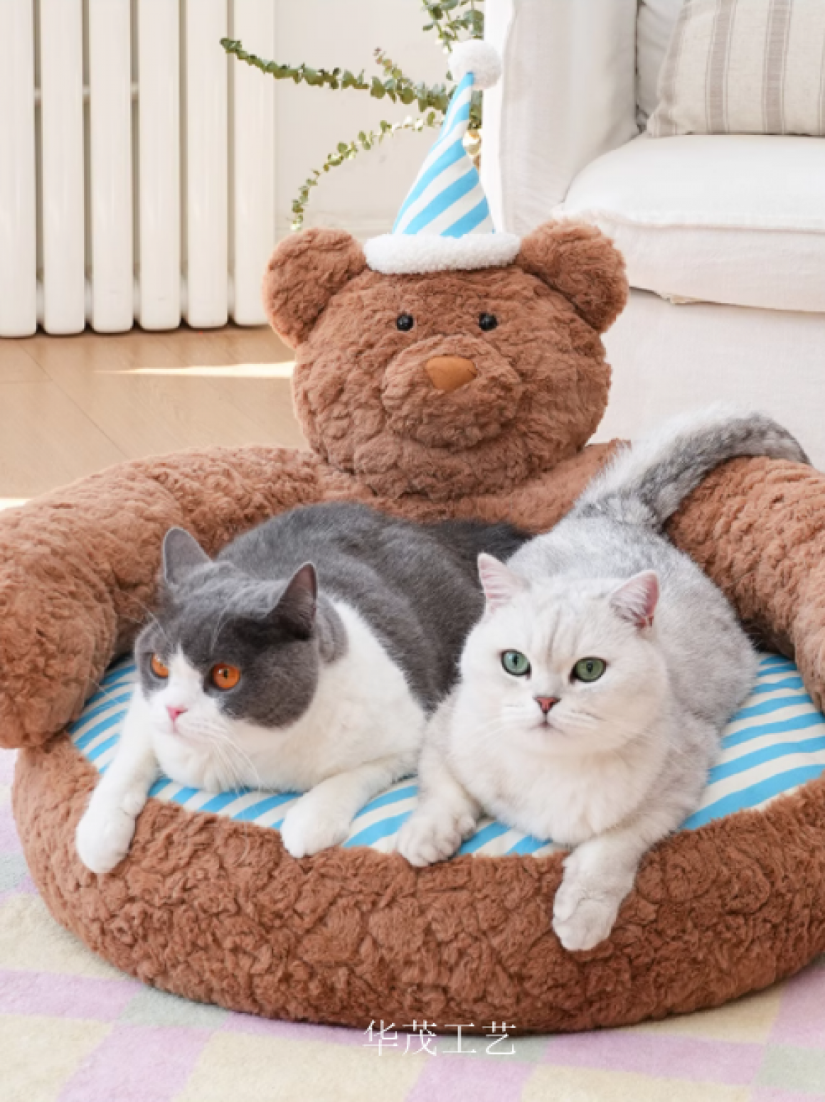 华茂工艺Pet furnitureProduct《Small Pet Sofa Bed for Dogs & Cats》【图2】