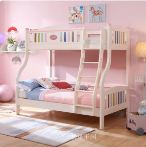 Product picture：Furniture factory松堡王国Children's furnitureproduct name《Simple Style Kids Bunk Bed》议价