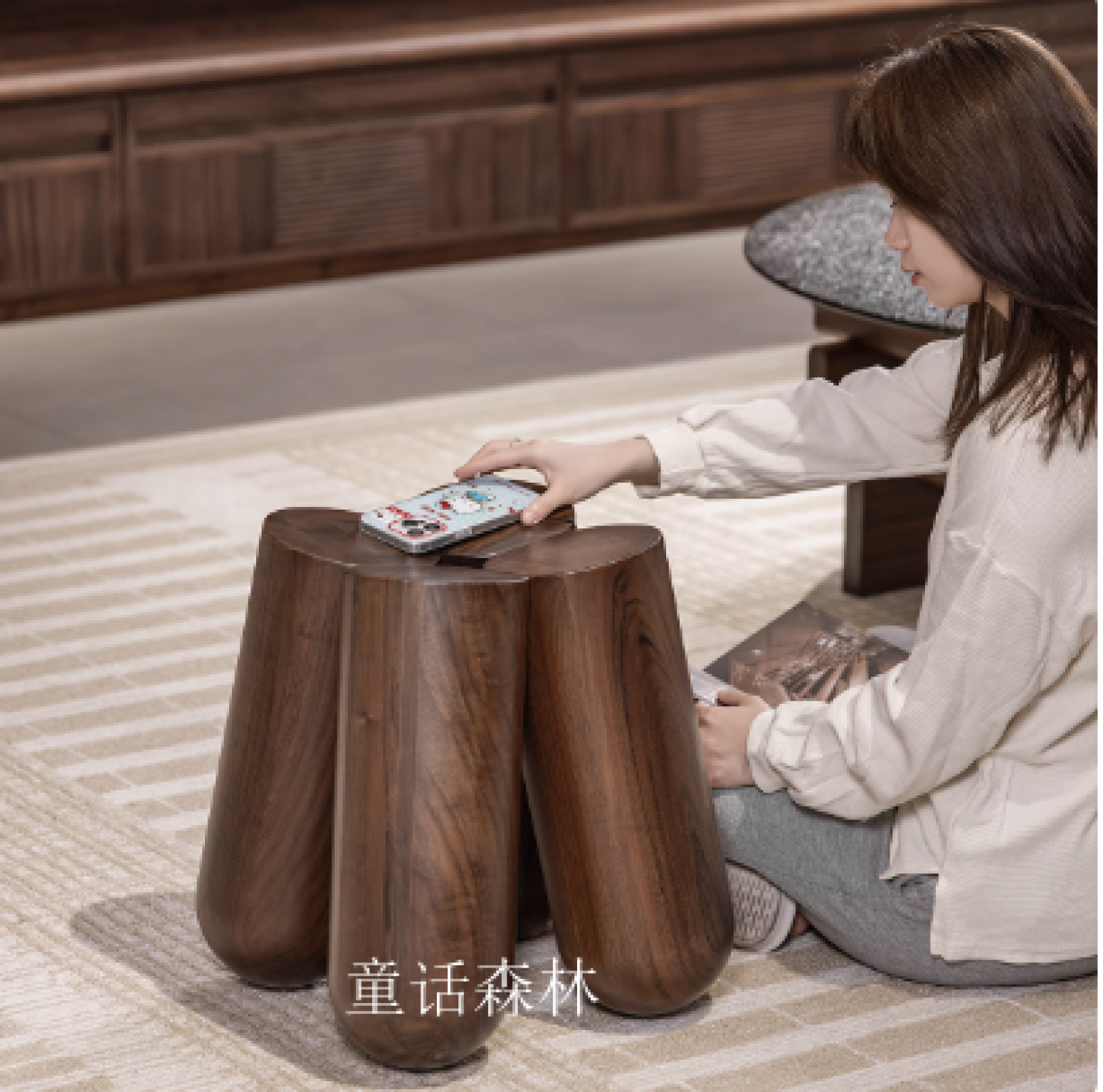 童话森林Home FurnitureProduct《Bullet-Shaped Tea Chair》【图1】