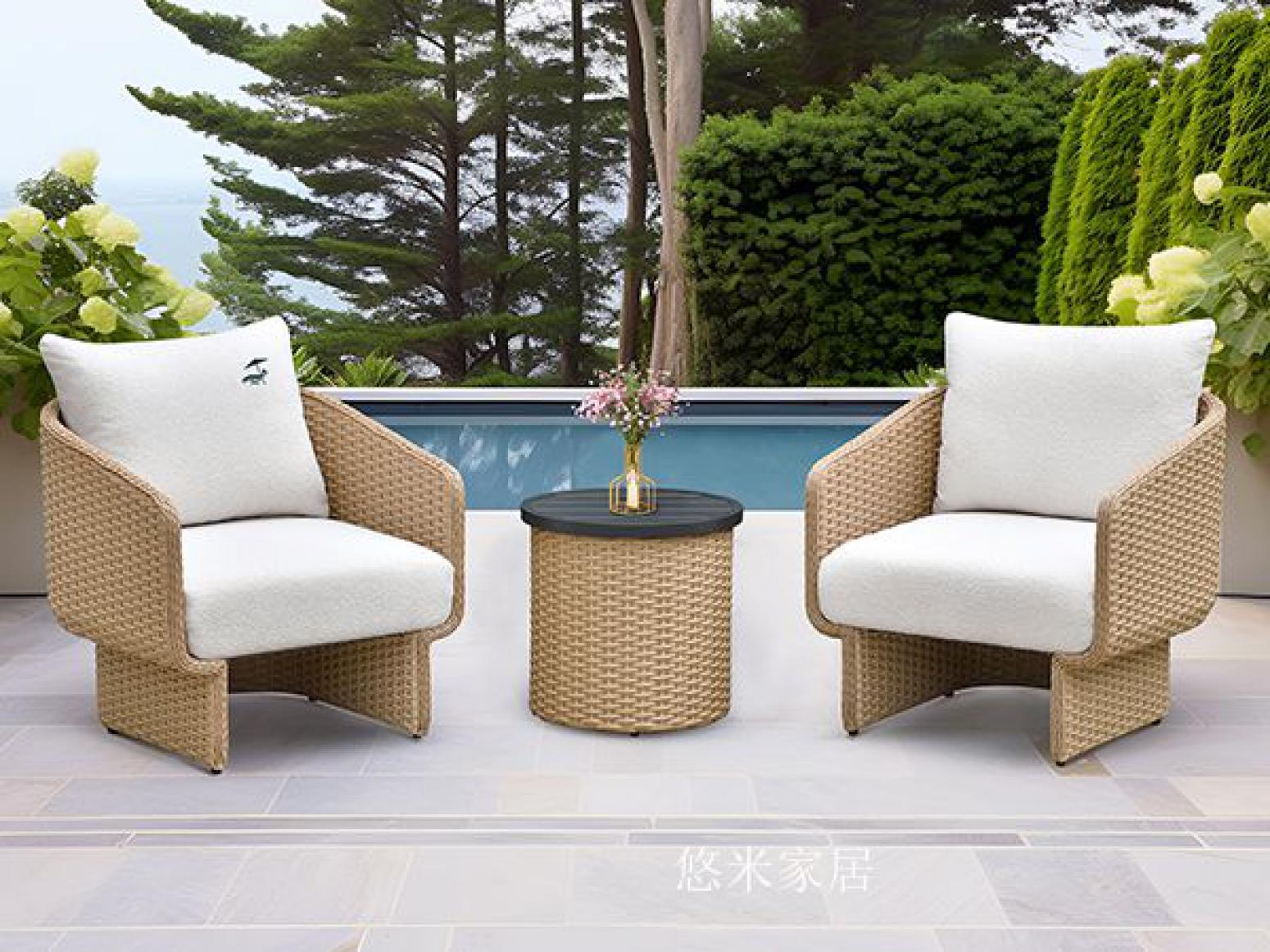 悠米家居Outdoor  furnitureProduct《Rattan Lounge Chair》【图0】