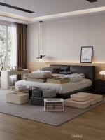 Furniture factory芯创意Diary:大黑牛储物床｜小户型收纳神器来了！

这款黑色实木储物床简直是收纳控的福音！进口牛皮床头手感超柔软，榉木排骨架翻身超安静，零甲醛睡着超安心。

最惊艳的是它的储物功能：
1、气压杆设计超大储物空间，换季被褥轻松收纳
2、侧面三个大抽屉，日常用品随手拿取
3、床头透气网布设计，防潮防霉超贴心

小户型必备！卧室整洁度瞬间提升，再也不用为收纳发愁。简约设计百搭各种装修风格，每晚躺在上【图0】
