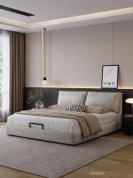 Furniture factory芯创意Diary:这款大象耳朵储物床真的太能装了！！！

作为一个收纳控
终于找到我的梦中情床了
这款大象耳朵储物床
简直就是小户型的收纳救星

首先颜值就赢了
床头是进口牛皮材质
摸起来超级柔软有质感
搭配榉木排骨架
翻身完全不会响
纯实木框架零甲醛
睡着特别安心

最厉害的是它的储物功能：

1. 气压杆设计
轻轻一抬就能打开床板
超大储物空间
换季被子衣服统统塞进去
【图0】