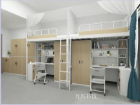Furniture factory万兴科技Diary:【项目分享】——深圳职业技术大学

打造一款好的产品不易，创造一款经典产品则更难。很荣幸，此次项目的这款全钢制木纹转印公寓连体宿舍组合床，已经成为了万兴科的经典款式产品。在近7-8年间已经服务于深圳市内多家院校，受到高度认可。
今天藉由深圳职业技术大学（原深圳职业技术学院）的案例，来为大家介绍万兴科的产品何以成为经典。

都知道好产品是源于好设计，但好的设计的核心是什么？
万兴科对设计【图1】