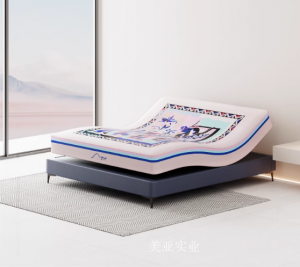 Product picture：Furniture factory美亚实业Smart homeproduct name《Modern Minimalist Smart Bed》议价