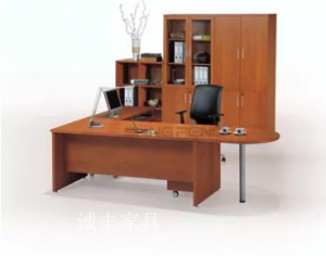 Product picture：Furniture factory诚丰家具Office  furnitureproduct name《Classic Simple Solid Wood Table Set》议价