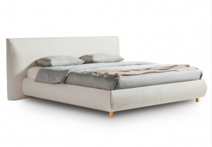 Product picture：Furniture factory圆方园Home Furnitureproduct name《Minimalist Upholstered Guest Bed》议价