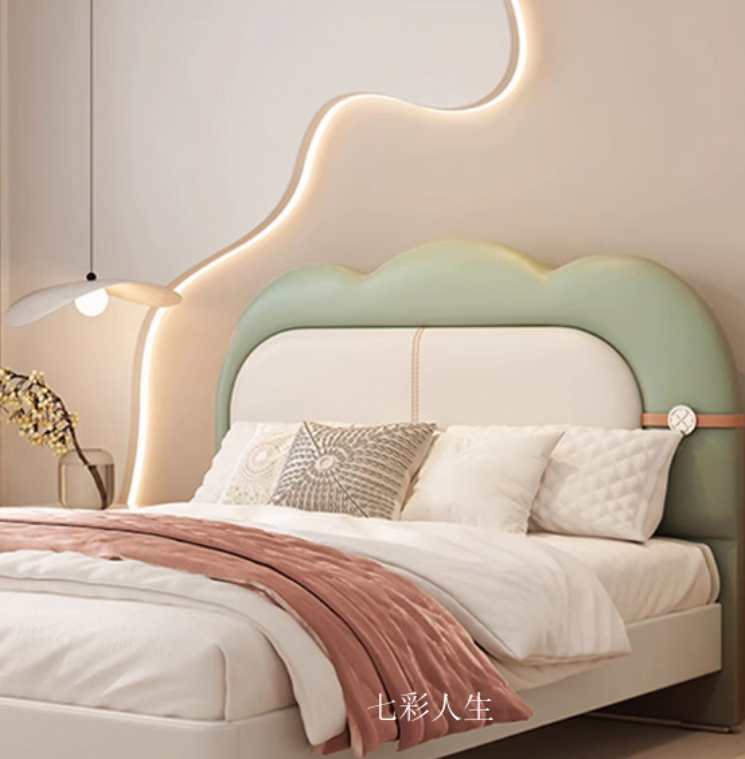七彩人生Home FurnitureProduct《Modern Sleeper Bed Frame》【图1】