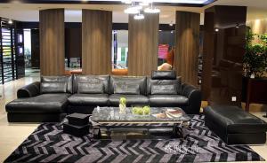 Product picture：Furniture factory格调家居Home Furnitureproduct name《Minimalist Fabric Upholstered Luxury Guest Sofa》议价