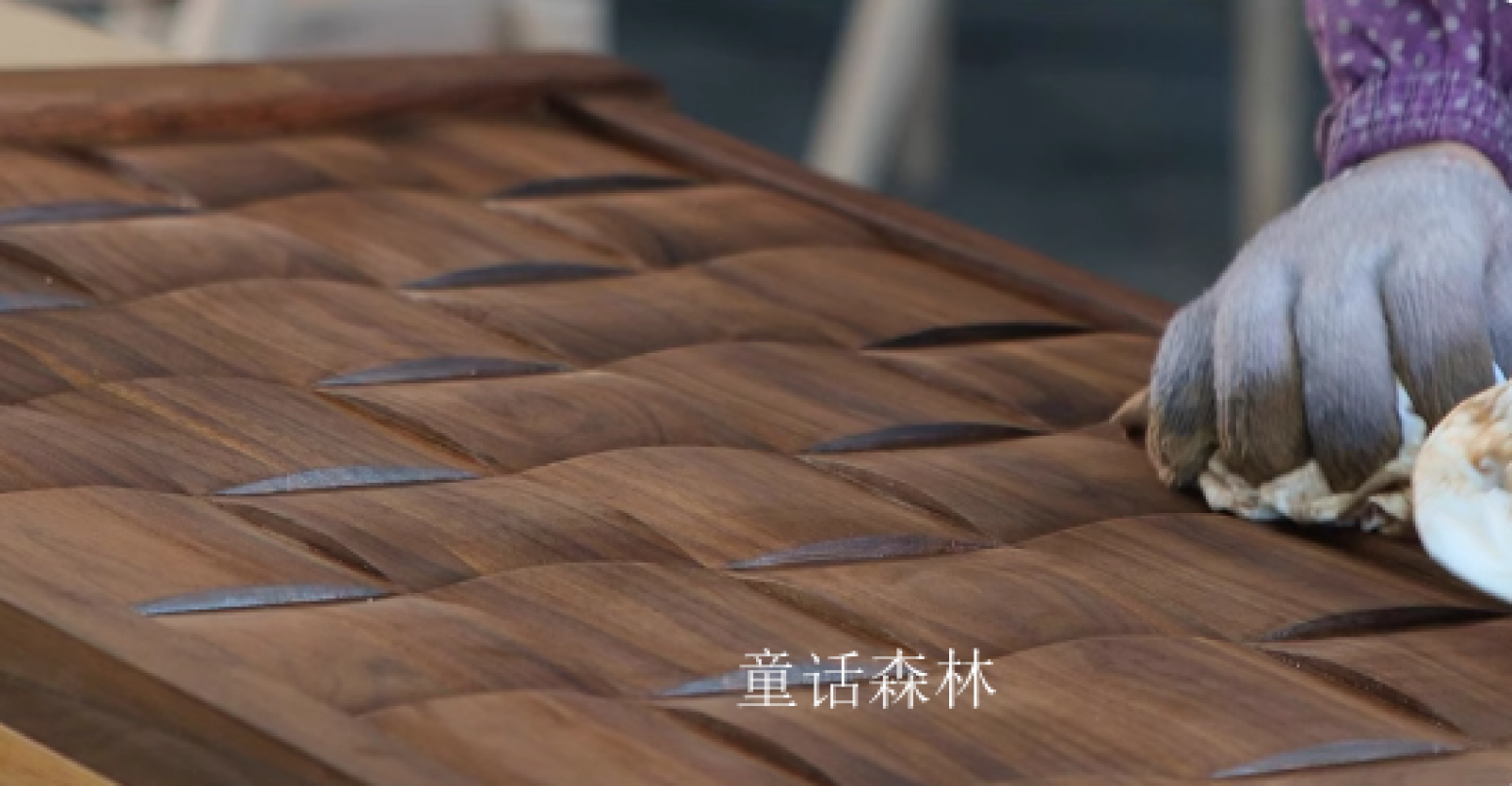 童话森林Home FurnitureProduct《Black walnut wall-mounted mirror》【图3】