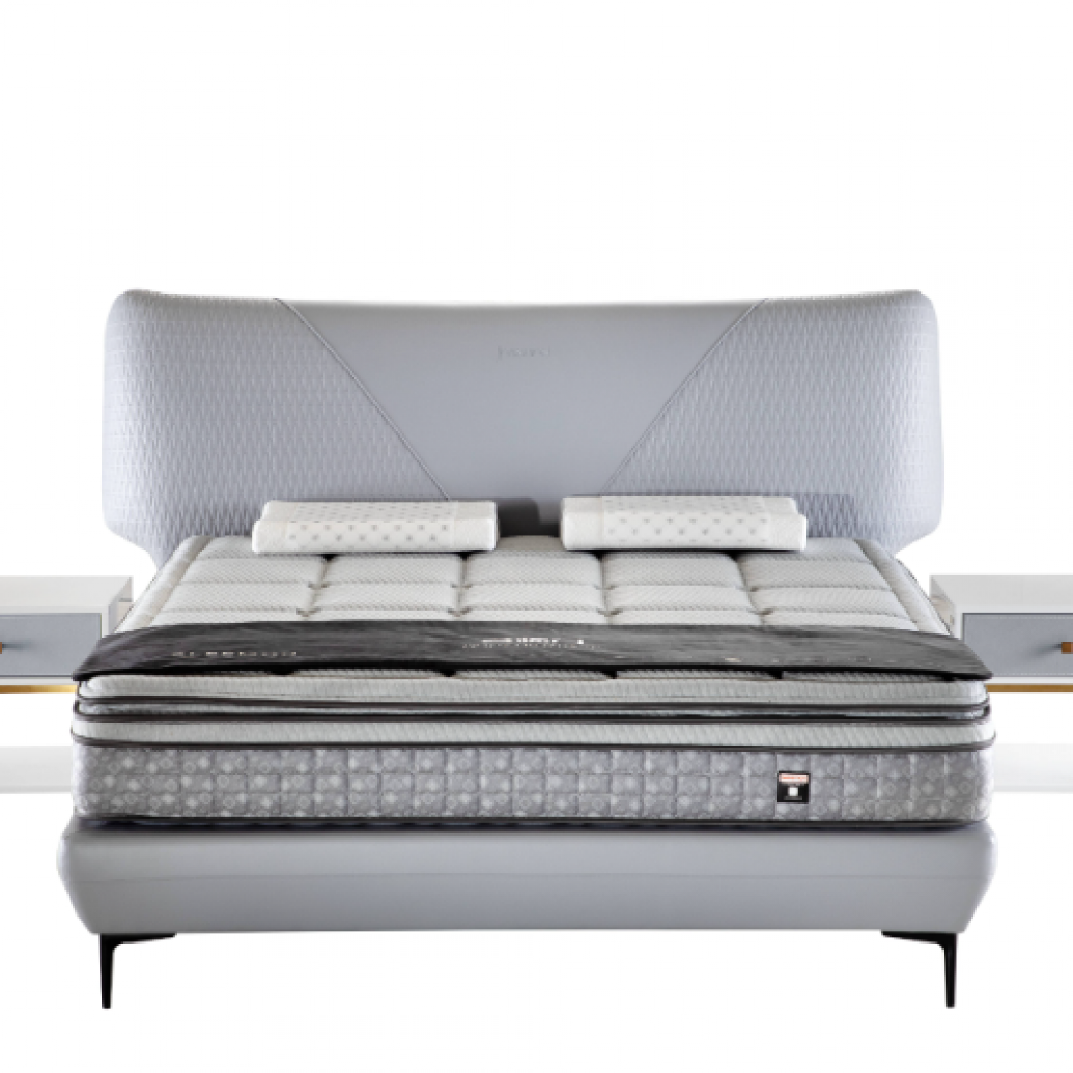 喜临门Home FurnitureProduct《Modern Guest Room Upholstered Bed》【图1】
