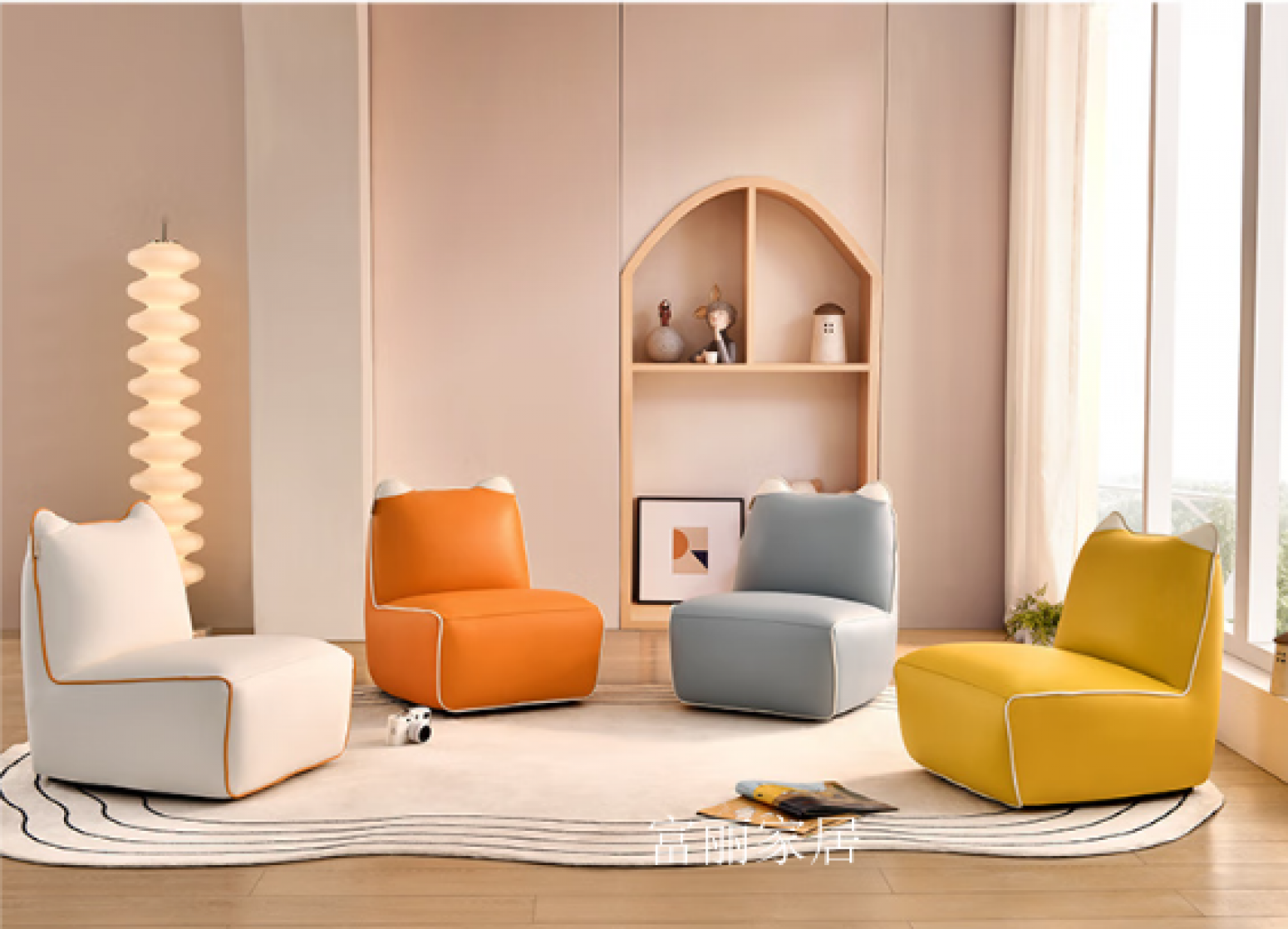 富丽家居Children's furnitureProduct《Cartoon-Themed Kids Sofa》【图6】