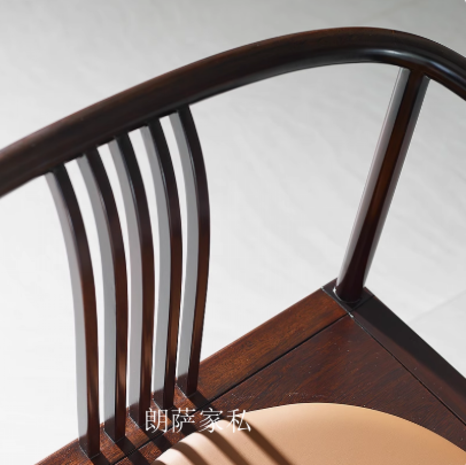 朗萨家私Home FurnitureProduct《Solid Wood & Leather Study Armchair》【图1】
