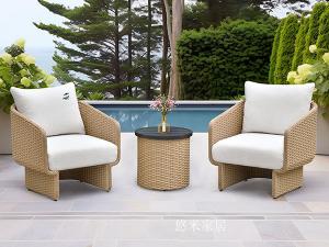 Product picture：Furniture factory悠米家居Outdoor  furnitureproduct name《Rattan Lounge Chair》议价
