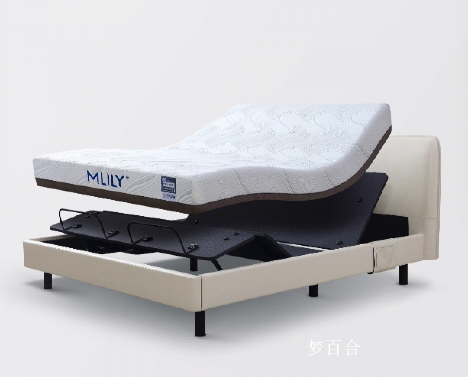 梦百合Smart homeProduct《Modern Minimalist Zero-Pressure Smart Bed》【图0】
