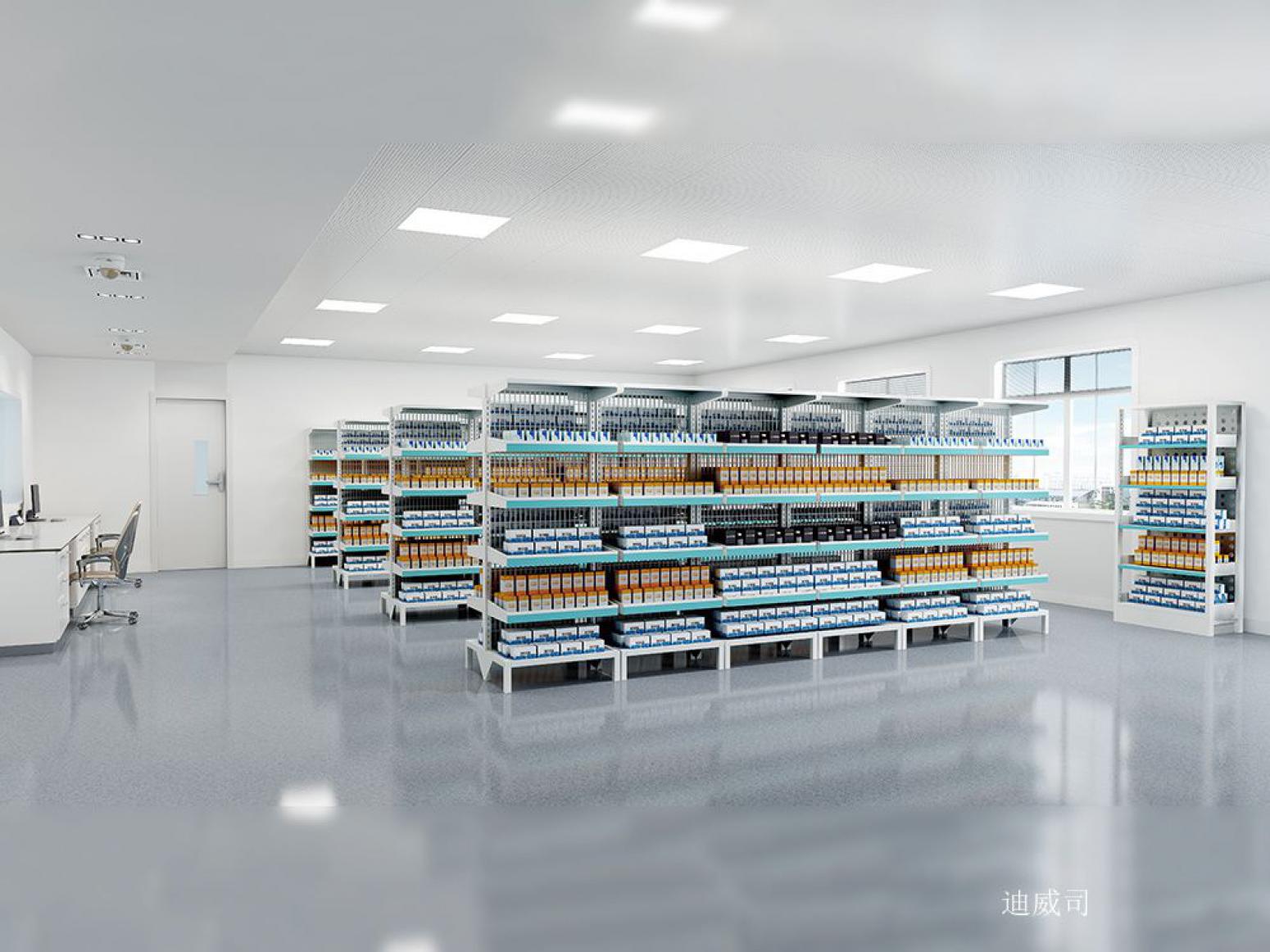 迪威司Medical furnitureProduct《Single/Double-Sided Medicine Tray Rack》【图2】