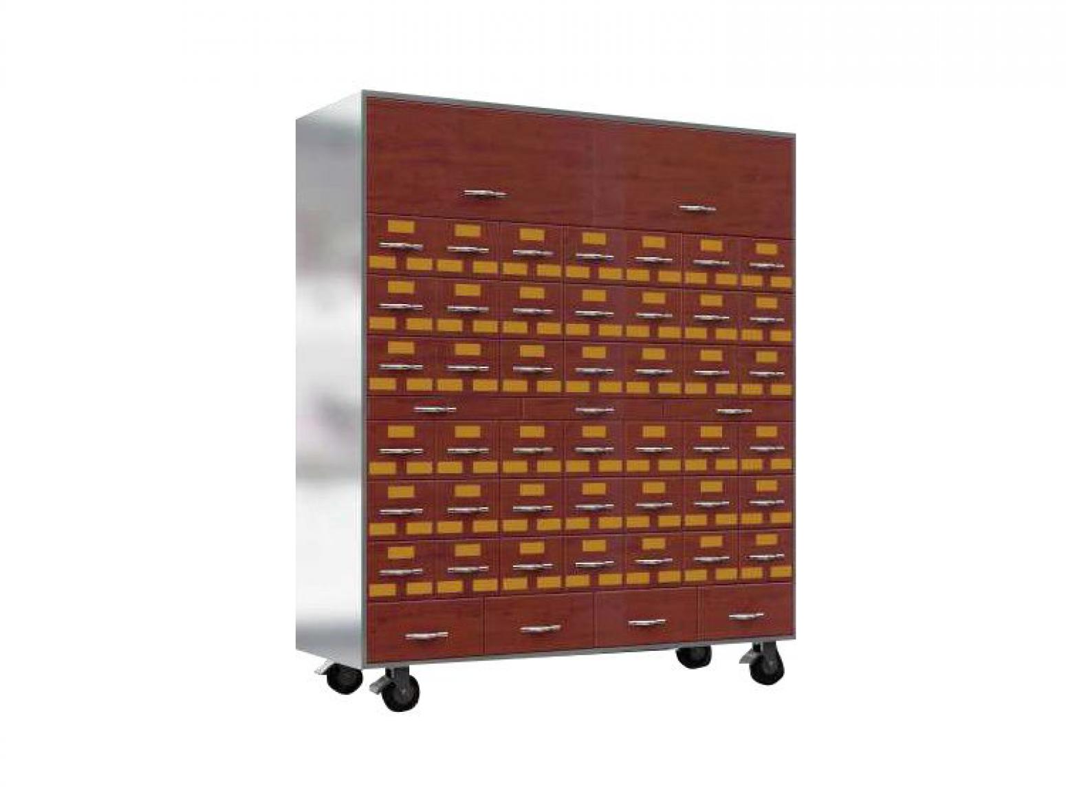 迪威司Medical furnitureProduct《Stainless Steel Traditional Chinese Medicine Cabinet》【图1】