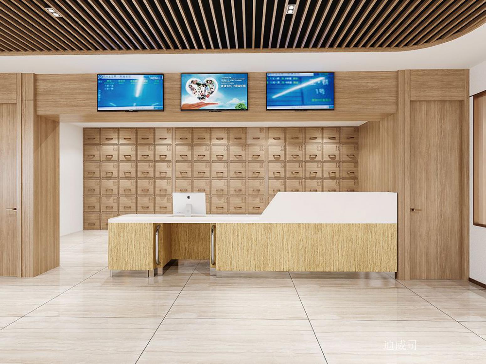 迪威司Medical furnitureProduct《Modern Medical Reception Desk》【图1】
