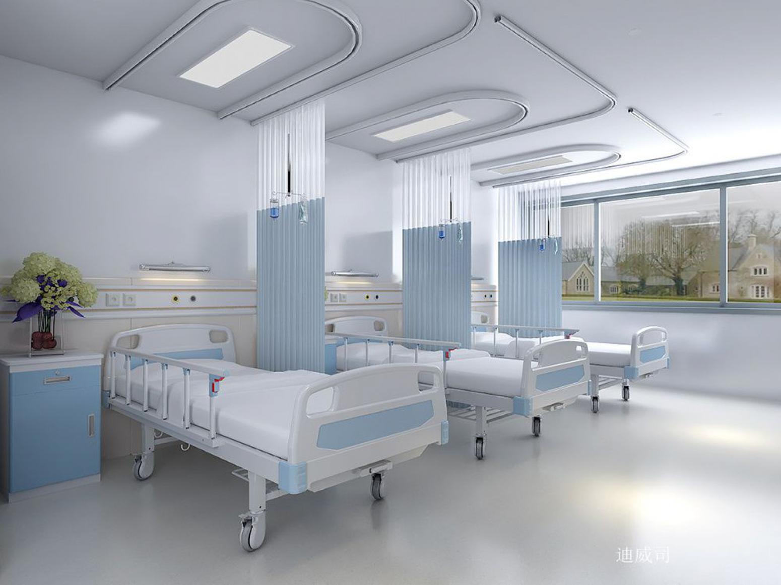迪威司Medical furnitureProduct《Single-Crank Nursing Bed for Ward Use》【图2】