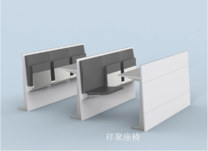 Product picture：Furniture factory祥聚座椅Office  furnitureproduct name《Tiered Lecture Desk and Chair Set》议价