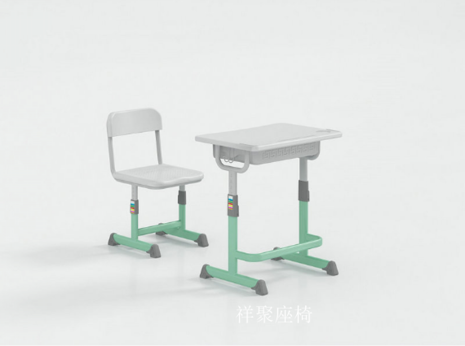 祥聚座椅Office  furnitureProduct《School Panel Desk and Chair Set》【图3】
