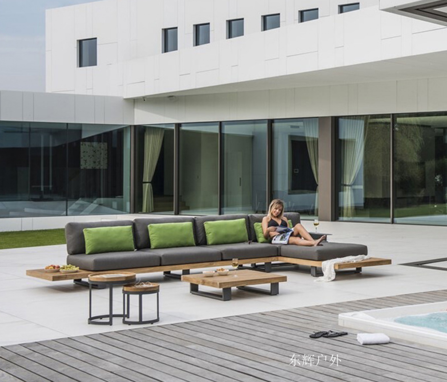 东辉户外Outdoor  furnitureProduct《Outdoor Teak Sofa Set》【图1】