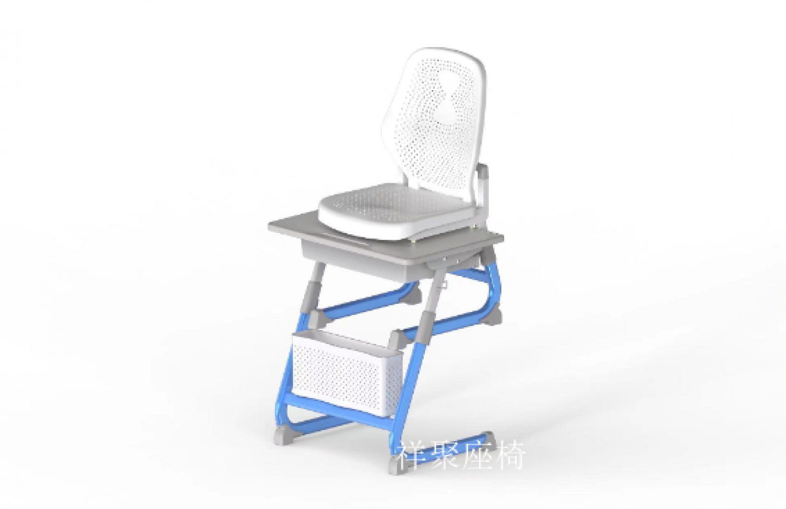 祥聚座椅Office  furnitureProduct《Student Siesta Desk Chair Set with Foldable Design》【图0】