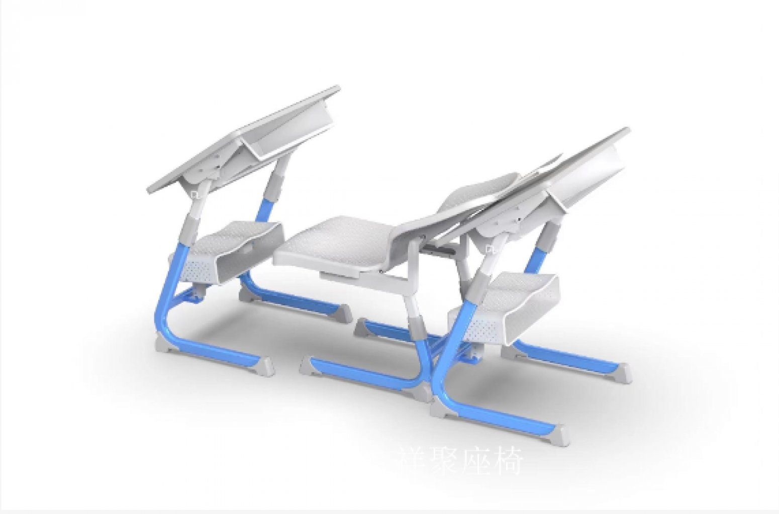 祥聚座椅Office  furnitureProduct《Student Siesta Desk Chair Set with Foldable Design》【图5】