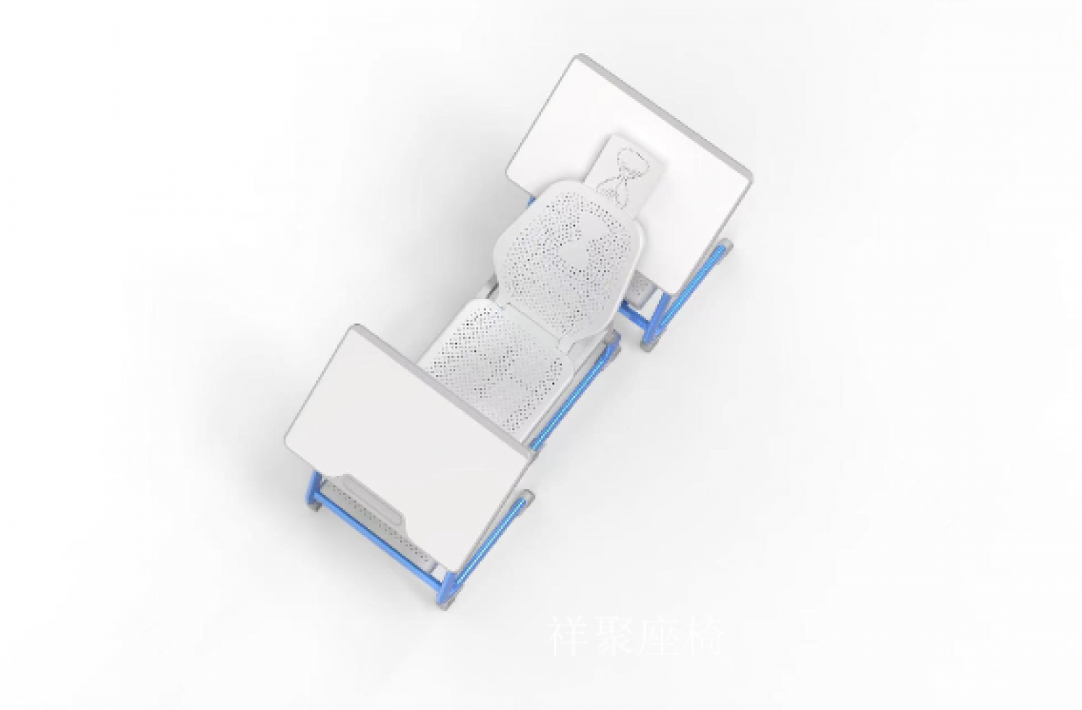 祥聚座椅Office  furnitureProduct《Student Siesta Desk Chair Set with Foldable Design》【图6】