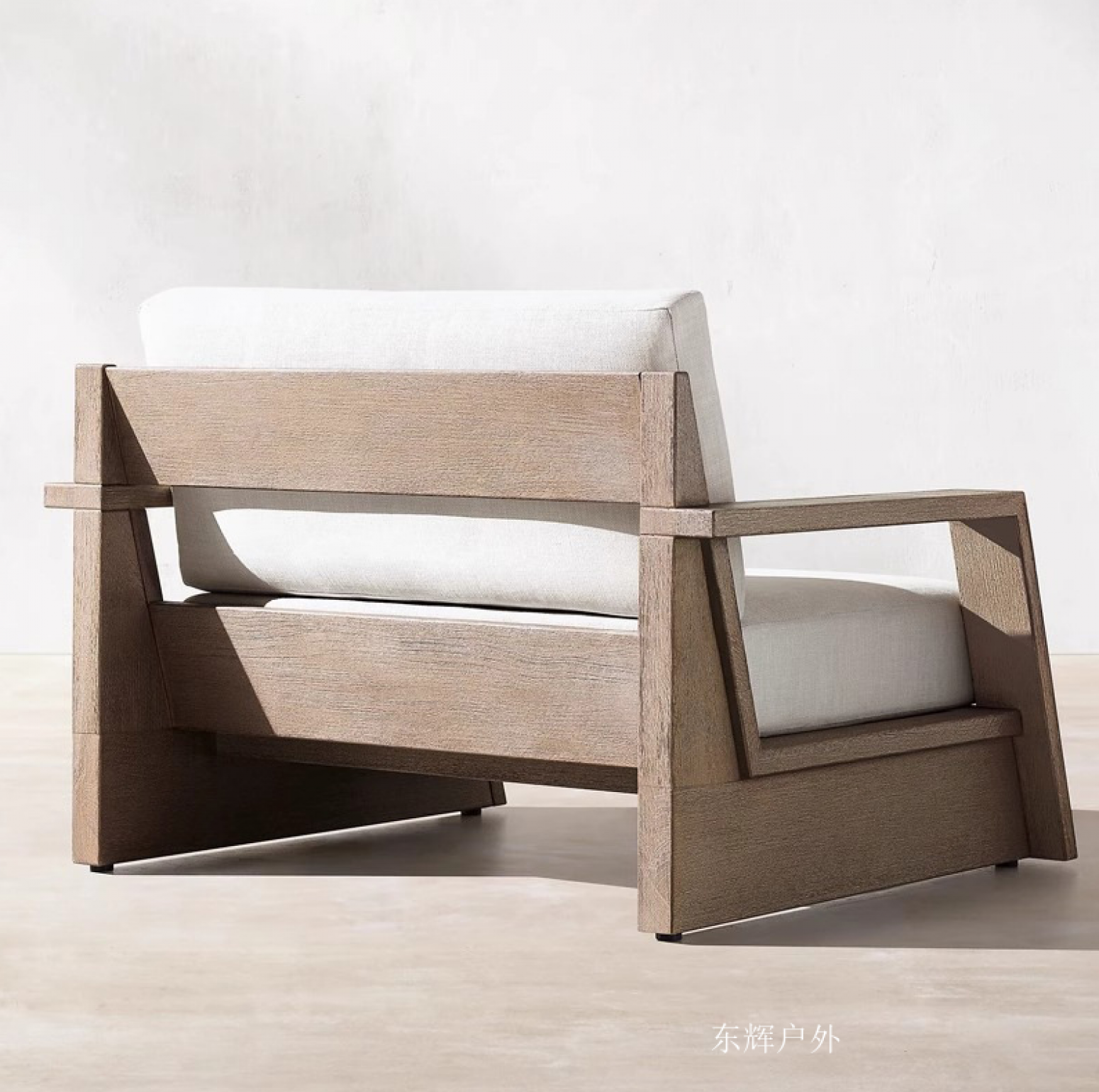 东辉户外Outdoor  furnitureProduct《Modern Outdoor Teak Sofa Set for Leisure》【图0】