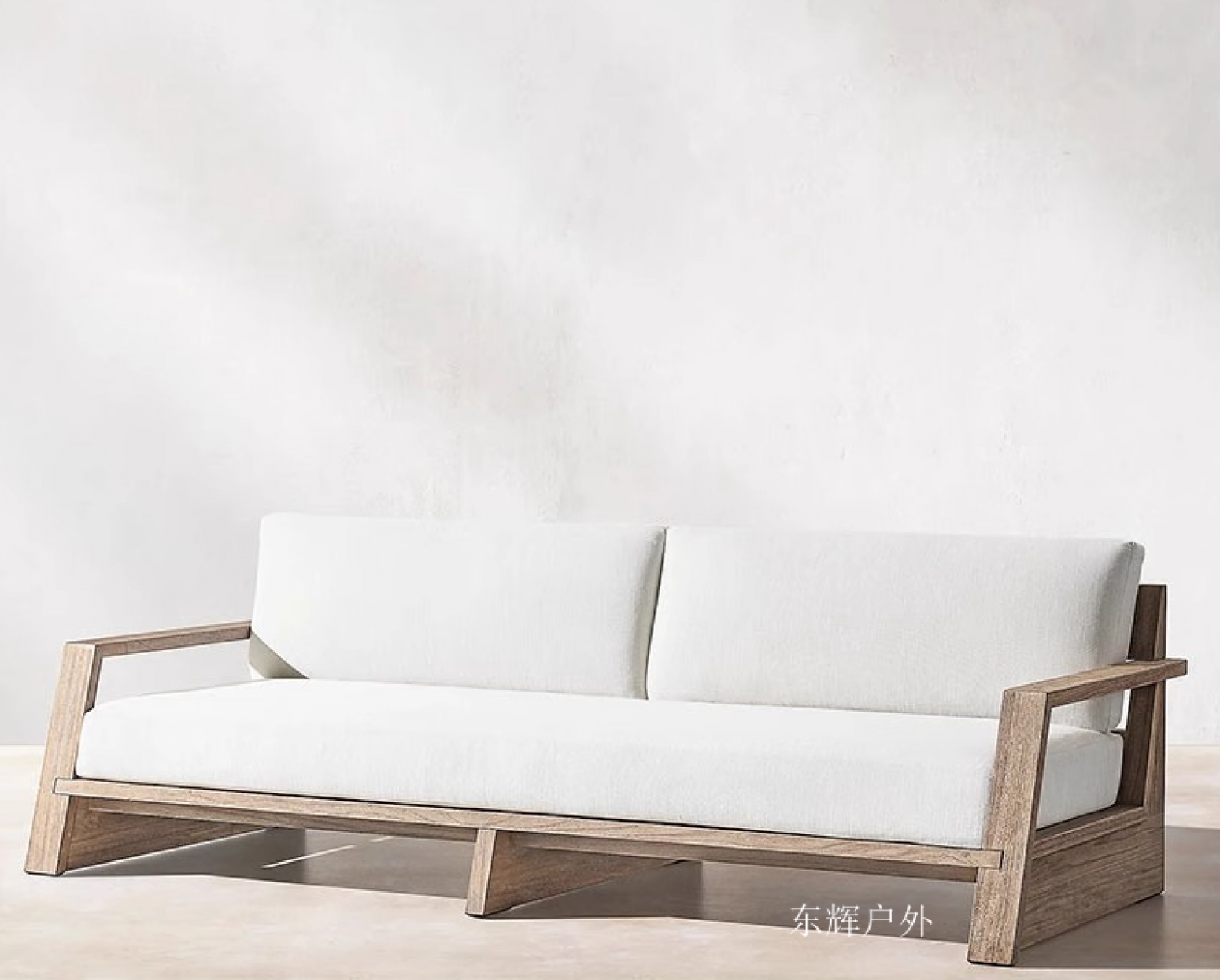 东辉户外Outdoor  furnitureProduct《Modern Outdoor Teak Sofa Set for Leisure》【图3】
