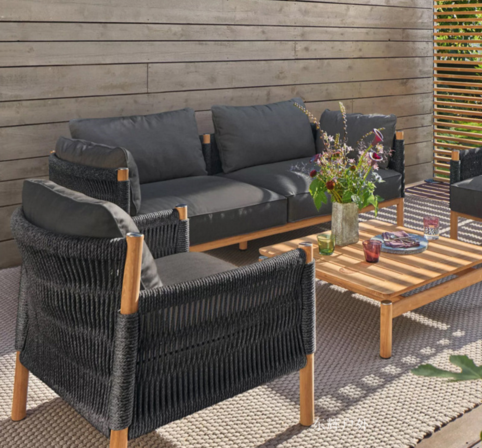 东辉户外Outdoor  furnitureProduct《Outdoor Rope Weave Sofa》【图1】