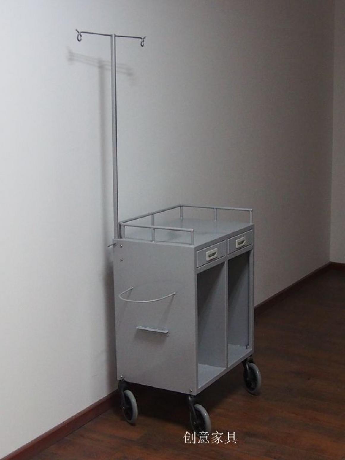 创意家具Medical furnitureProduct《MRI-Safe IV Stand with Wheels》【图0】