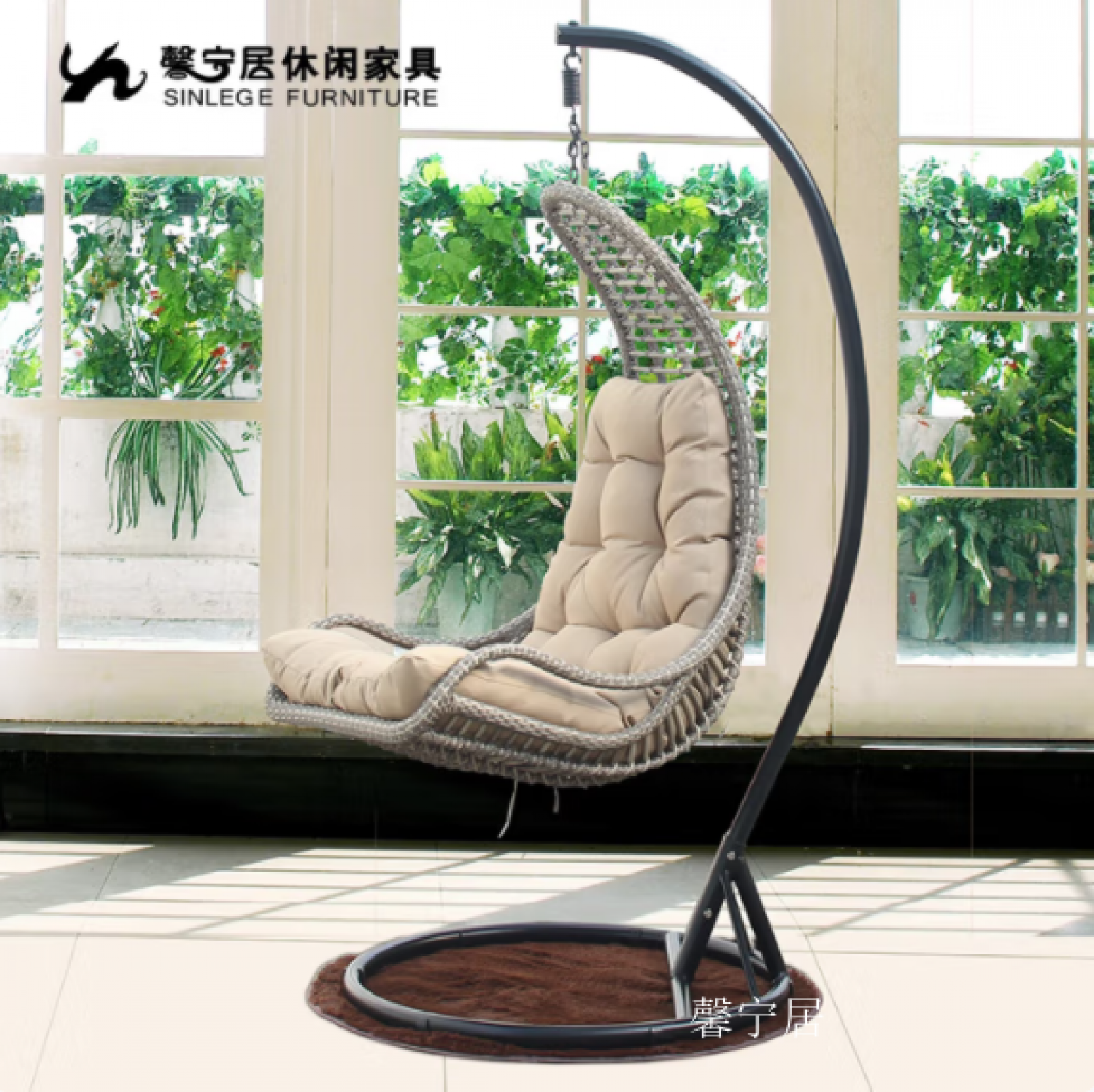 馨宁居Home FurnitureProduct《Crescent Moon Swing Chair》【图1】