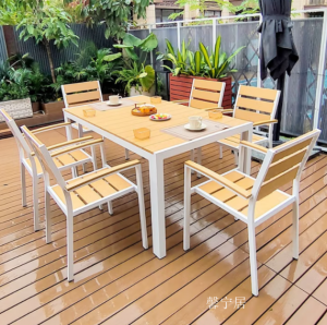 Product picture：Furniture factory馨宁居Outdoor  furnitureproduct name《Garden Table with Chairs》议价