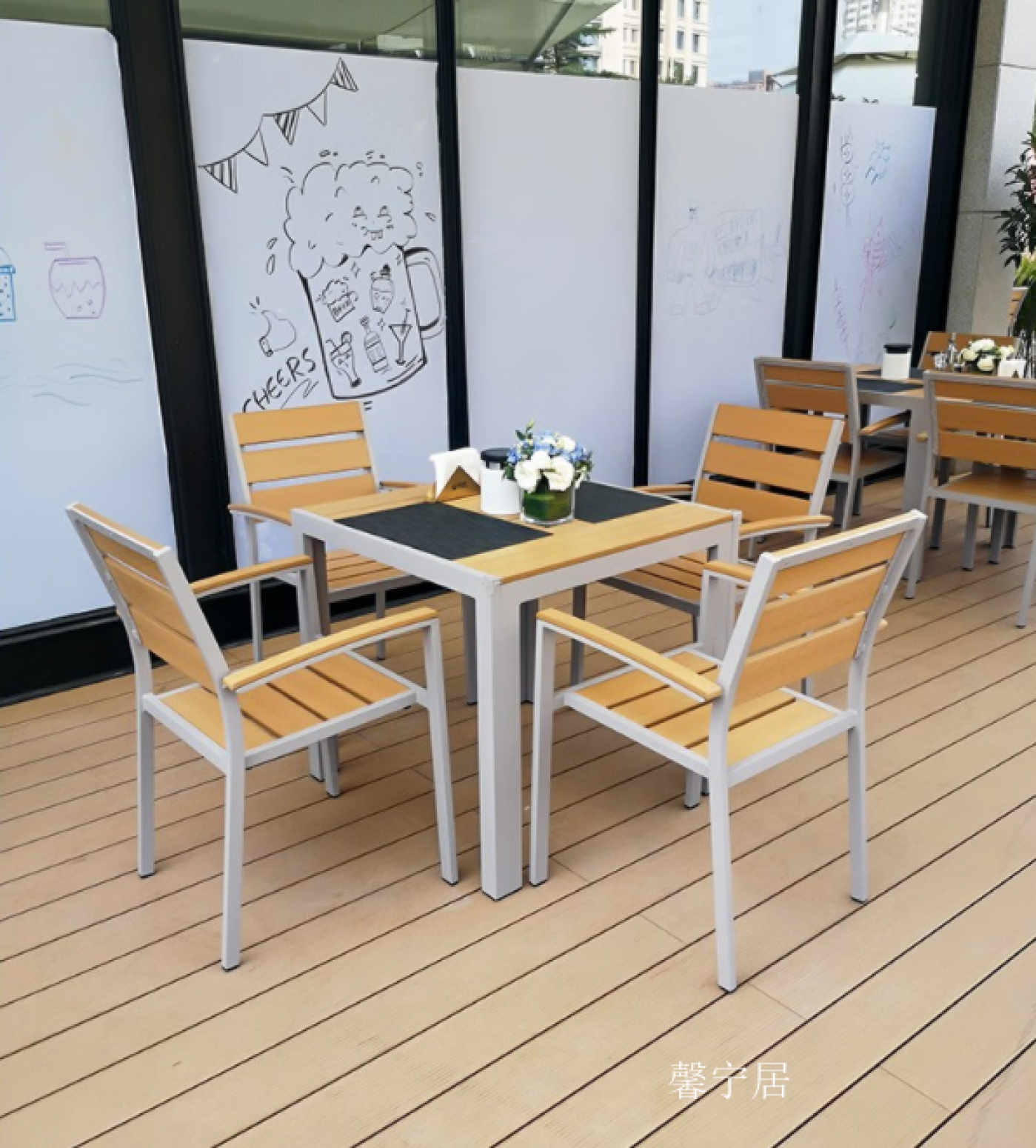 馨宁居Outdoor  furnitureProduct《Garden Table with Chairs》【图2】