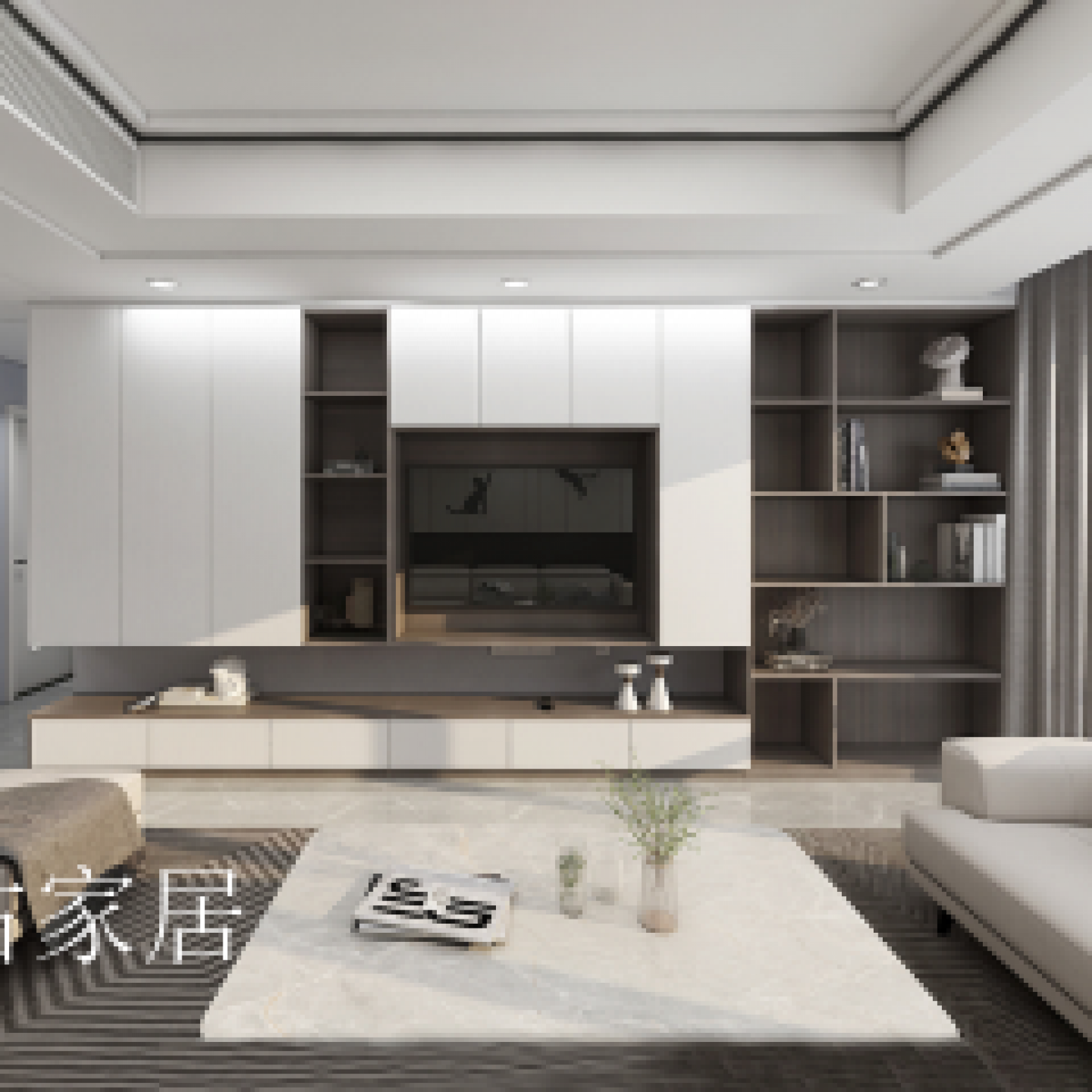左右家居Home FurnitureProduct《Whole House Custom Guest Room Storage Cabinet》【图1】