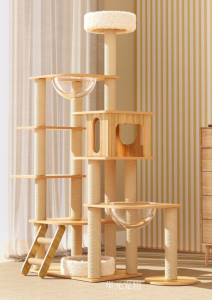 Product picture：Furniture factory华元宠物Pet furnitureproduct name《Extra-Large Cat Climbing Tower》议价