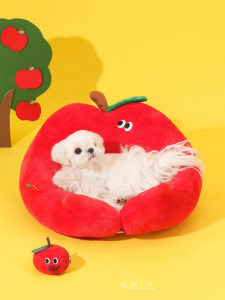 Product picture：Furniture factory华茂工艺Pet furnitureproduct name《Apple Cat Bed》议价
