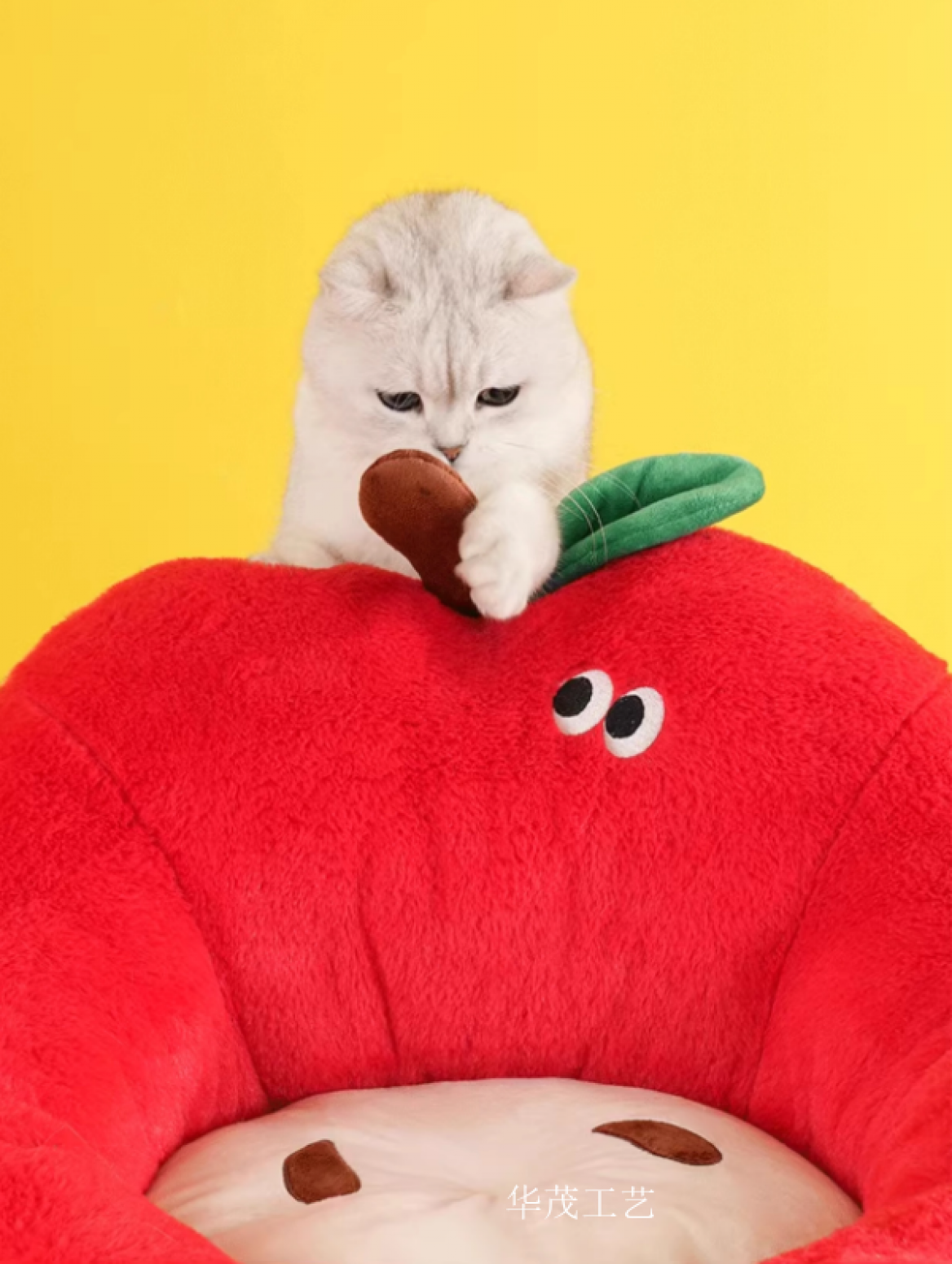 华茂工艺Pet furnitureProduct《Apple Cat Bed》【图4】