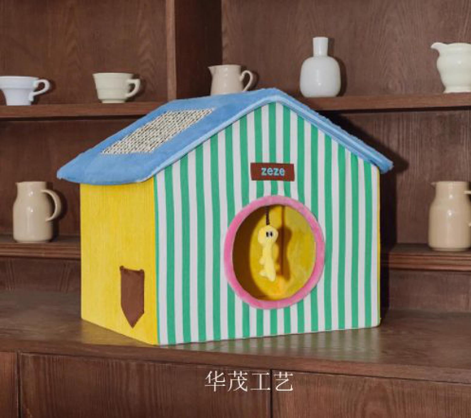 华茂工艺Pet furnitureProduct《Foldable Summer Pet House》【图0】