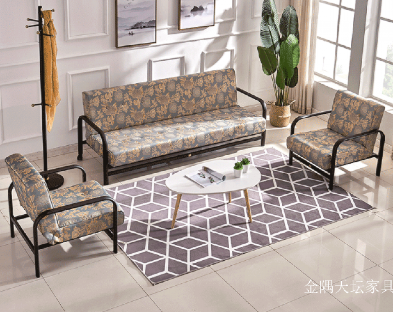 金隅天坛Home FurnitureProduct《Modern Minimalist Sofa》【图0】