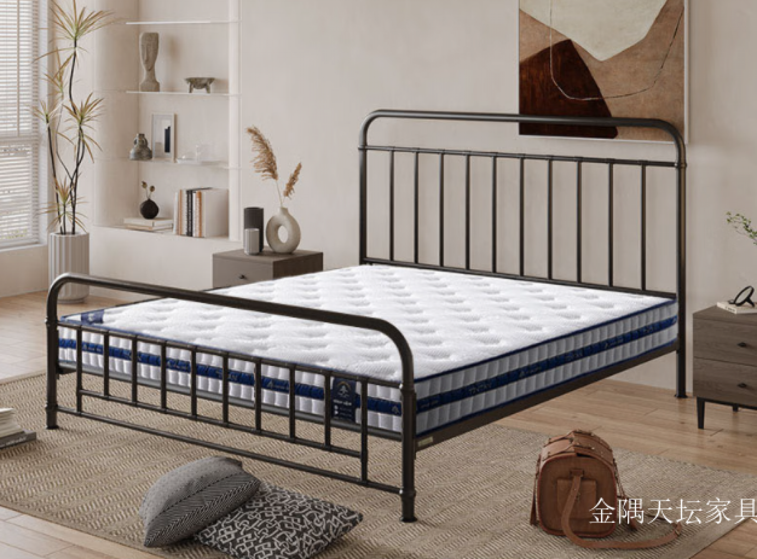 金隅天坛Home FurnitureProduct《Iron Art Bed • Modern Furniture》【图2】