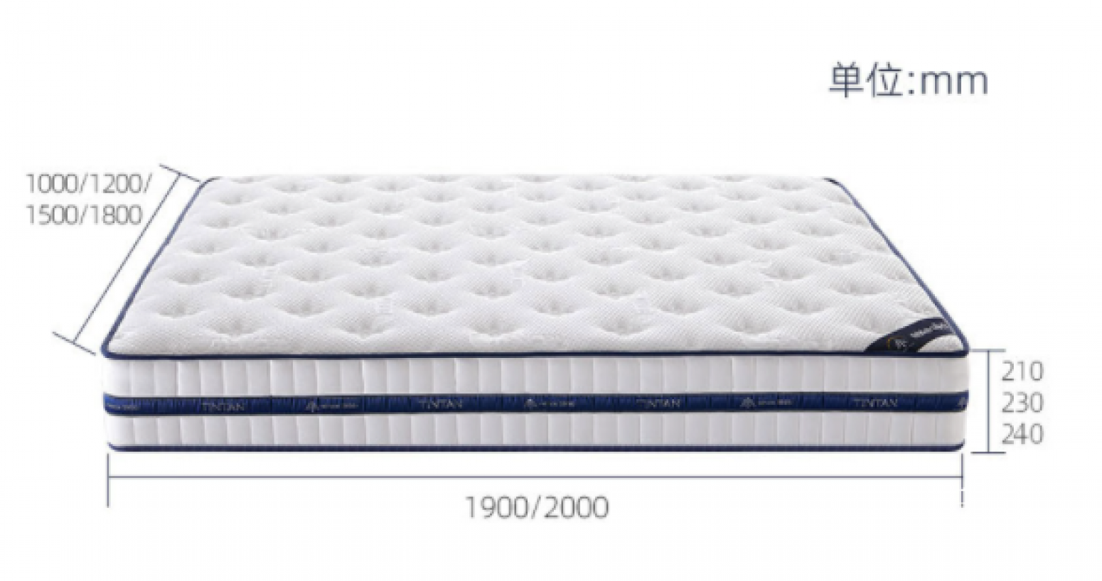 金隅天坛Home FurnitureProduct《Teenager Simmons Mattress》【图0】