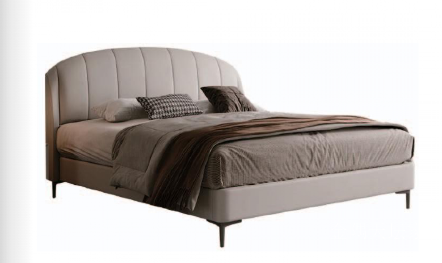 金隅天坛 Home Furniture Product 《Leather Upholstered Bed》【图0】