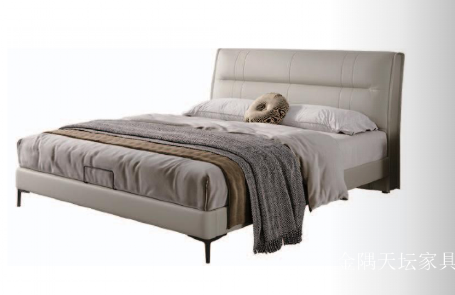 金隅天坛 Home Furniture Product 《Leather Upholstered Bed》【图2】